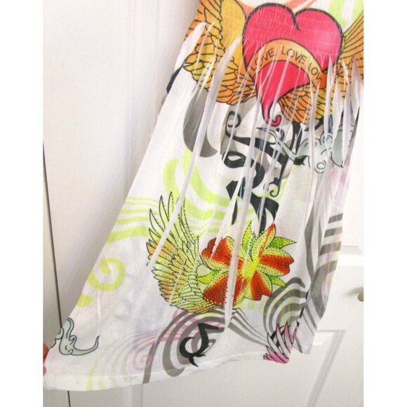 OCEAN BREEZE Women/Girl/Teen Summer Dress - Stretchy/Knee Length Size Medium NWT - Picture 6 of 13